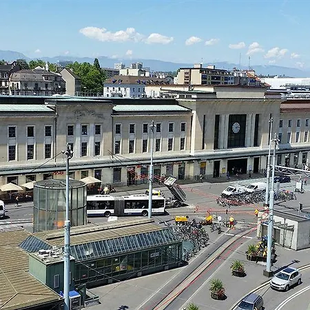Visionapartments Place De Cornavin - Self Check-in 3* Geneva